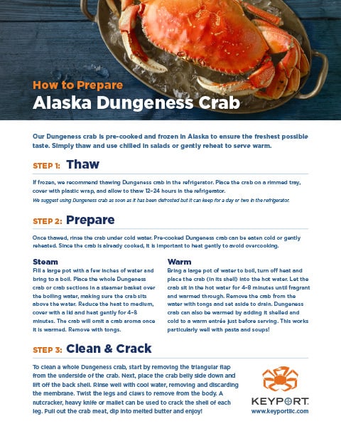 How to prepare Dungeness crab